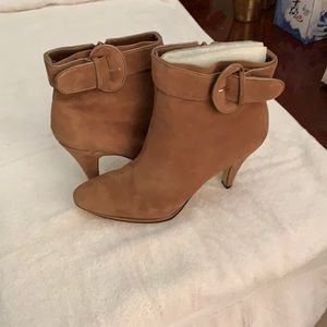 Nine West booties with 3 in heel and zipper